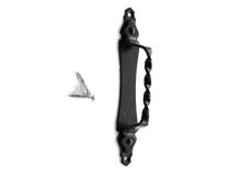 Ручка-скоба полоса на пластине 80мм