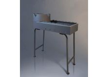 Мангал с печью под казан 12л (разборный)