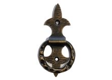 Ручка-кольцо «Лилия» теснение волна