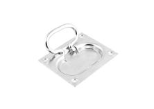 Ручка откидная скрытая с цинковым покрытием 100х80 мм