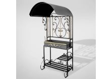 Мангал Стационарный 1000х950х2150 мм