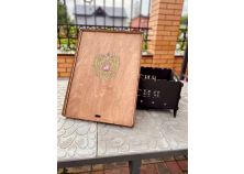 Мангал «Герб России» в подарочной коробке (фанера)