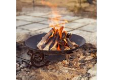 Костровая чаша «Солнце» 500мм (ножки приварены к чаше)