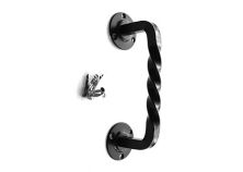 Ручка-скоба кручёный квадрат 100