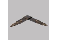 Угол №6 накладка дверная 200х200мм