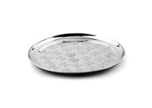 Поднос из нержавеющей стали круглый 45 см