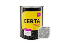 Эмаль «Церта-Пласт» с молотковым эффектом серебристо-серый (0,8 кг)