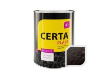 Эмаль «Церта-Пласт» черная с молотковым эффектом (0,8 кг)