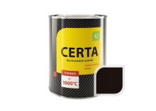 Эмаль антикор.термостойкая «Церта» черный матовый до 1200°С (RAL 9004) (0,8 кг)