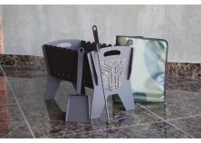 Мангал «Оптимус» 250х460х340мм (в комплекте кочерга, совок, сумка)