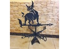 Флюгер «Буйвол» Д500хШ320хВ330 мм