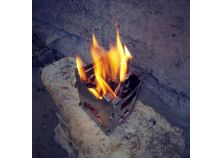 Разборная туристическая мини-печь щепочница с сумкой