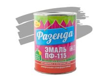 Эмаль ПФ-115 Фазенда серая гл 0,9кг