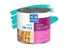 Эмаль ПФ-115 оптимум голубая глянцевая 1,9кг