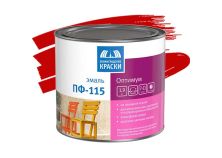 Эмаль ПФ-115 оптимум красная глянцевая 1,9кг