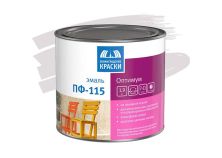 Эмаль ПФ-115 ОПТИМУМ светло-серая глянцевая 1,9кг