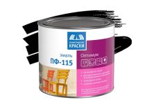 Эмаль ПФ-115 Оптимум черная глянцевая 1,9кг
