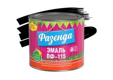 Эмаль ПФ-115 Фазенда черная гл 1,9кг