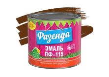 Эмаль ПФ-115 Фазенда шоколадная гл 1,9кг