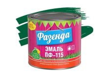 Эмаль ПФ-115 Фазенда зеленая гл 2,7кг