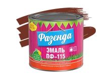 Эмаль ПФ-115 Фазенда сурик гл 2,7кг