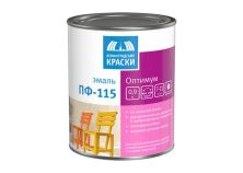 Эмаль ПФ-115 Оптимум белая матовая 0,9кг