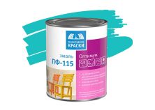 Эмаль ПФ-115 оптимум голубая глянцевая 0,9кг
