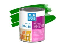 Эмаль ПФ-115 оптимум зеленая глянцевая 0,9кг