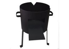 Печь под казан 16 литров, металл 2 мм