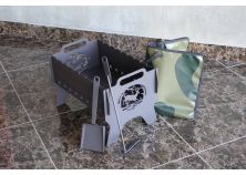 Мангал «Олень» В300хШ460хГ300мм (в комплекте кочерга, совок, сумка)