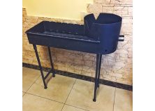 Мангал с печью под казан на 10-12л (разборный)