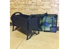 Мангал «Огонек» Ш250хД510хВ400мм (в комплекте кочерга, совок, сумка)