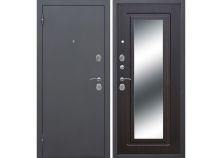 Дверь мет. Царское зеркало муар Венге (960мм) левая