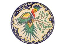 Ляган «Жар-птица» диаметром 46 см Риштан