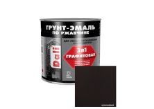 Графитовая Грунт - эмаль по ржавчине DALI (0,75л) - коричневый