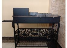 Мангал стационарный «Северное сияние» 1050х340х4мм