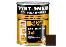 Грунт - эмаль по ржавчине DALI (2л) - коричневый (шоколад) RAL 8017